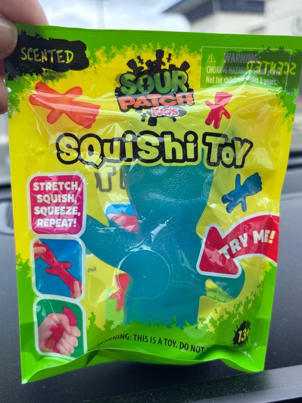Sour Patch Kids Scented Squishi Toy - Blue